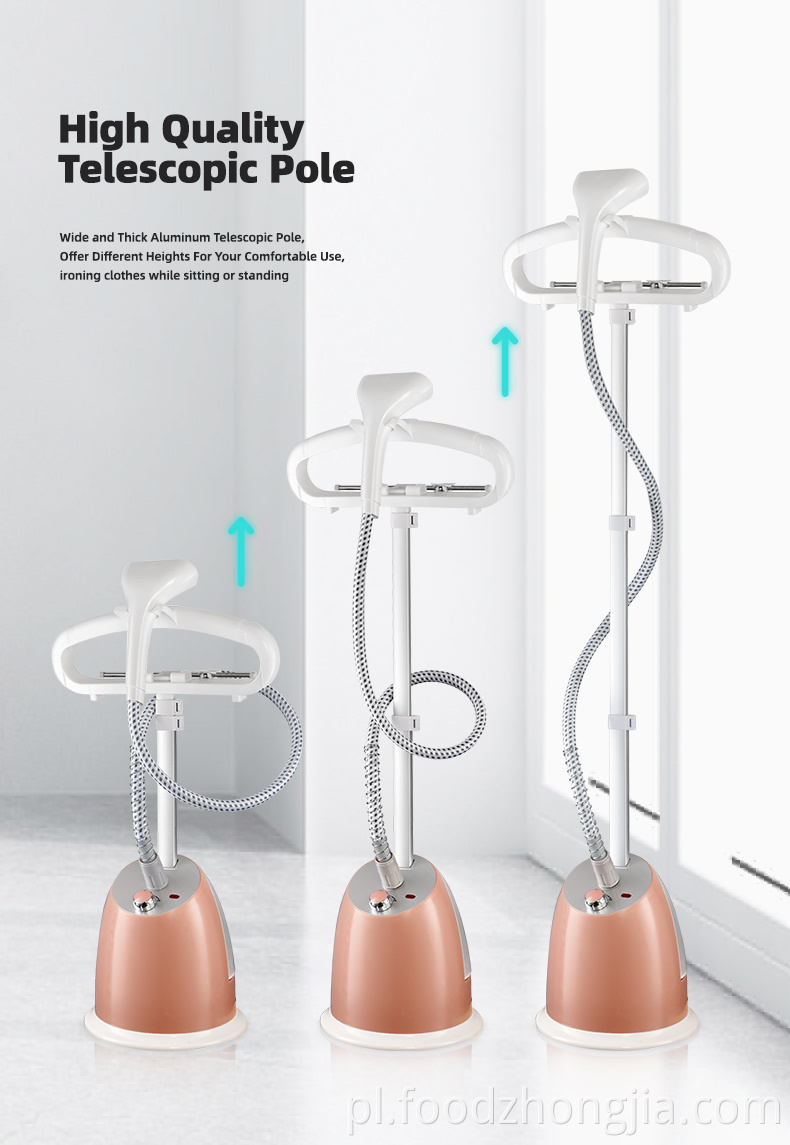 Gorące ubrania pionowe ubranie do gotowania na parze skośne żelazny parowiec stojący parowiec